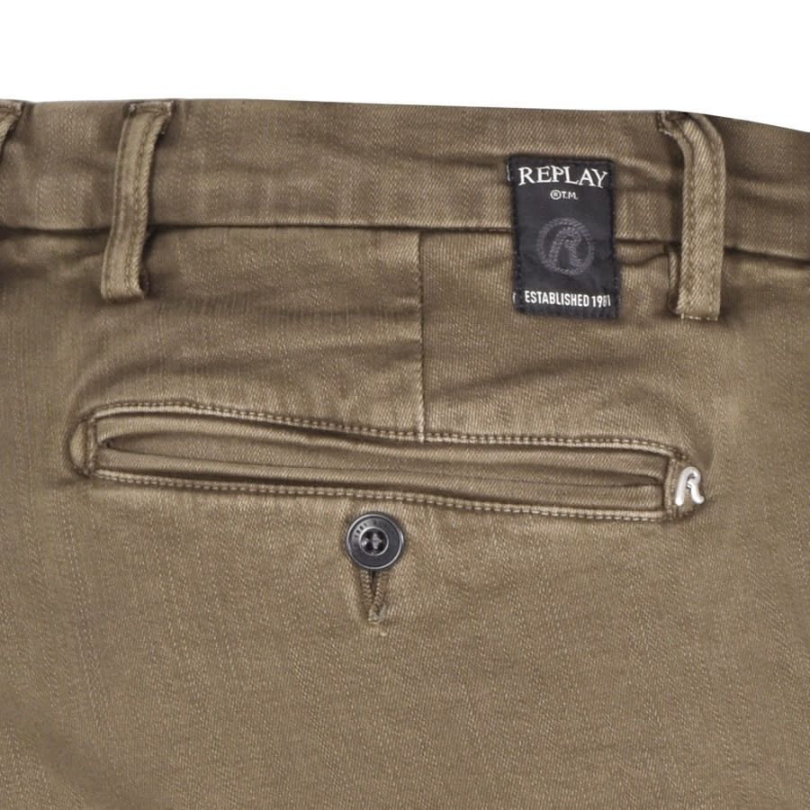 Alternative Image for ProductReplay Zeumar Hyperflex Jeans Brown3